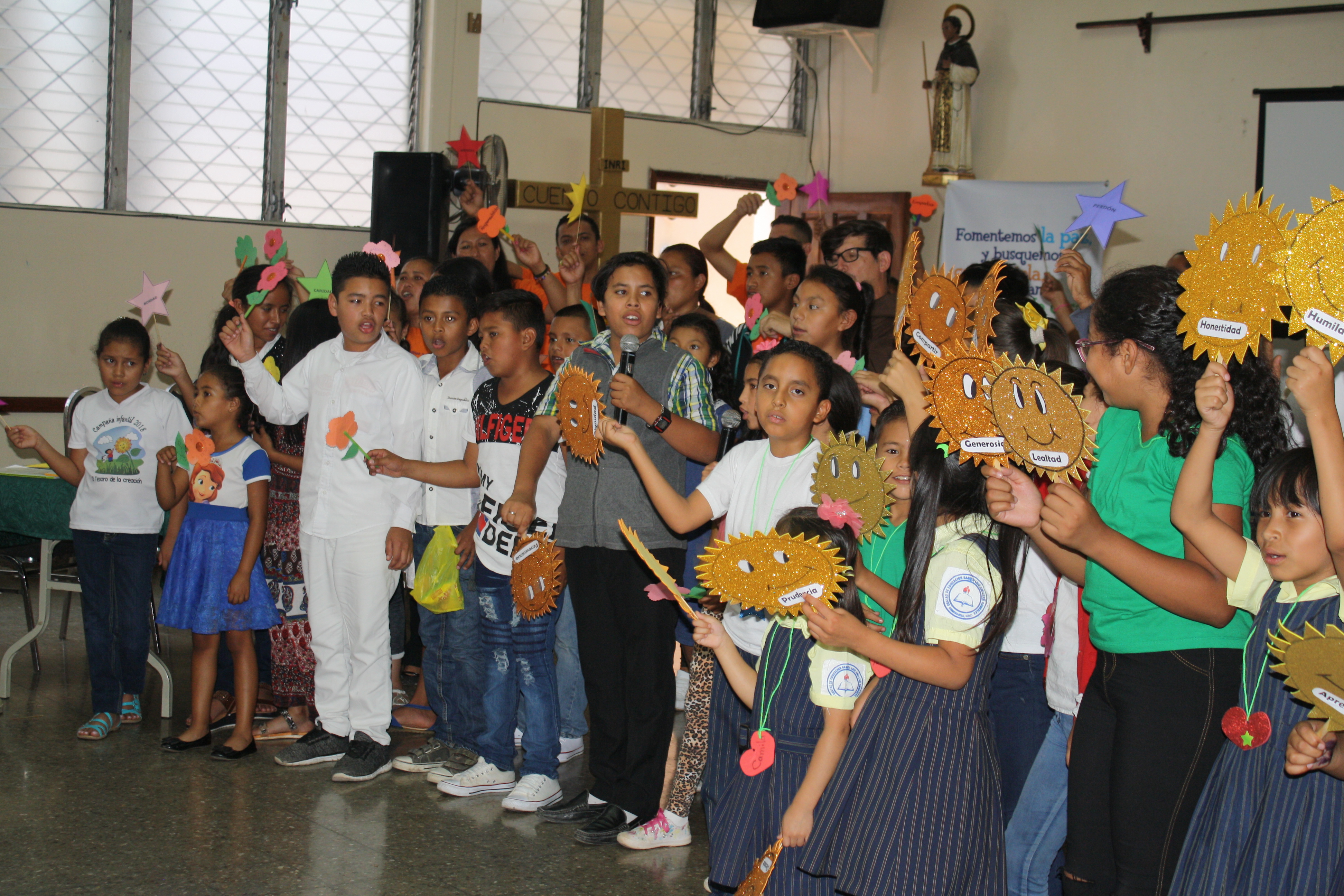 Experiencia Movimiento de niños y niñas Sembradores de Paz-Honduras