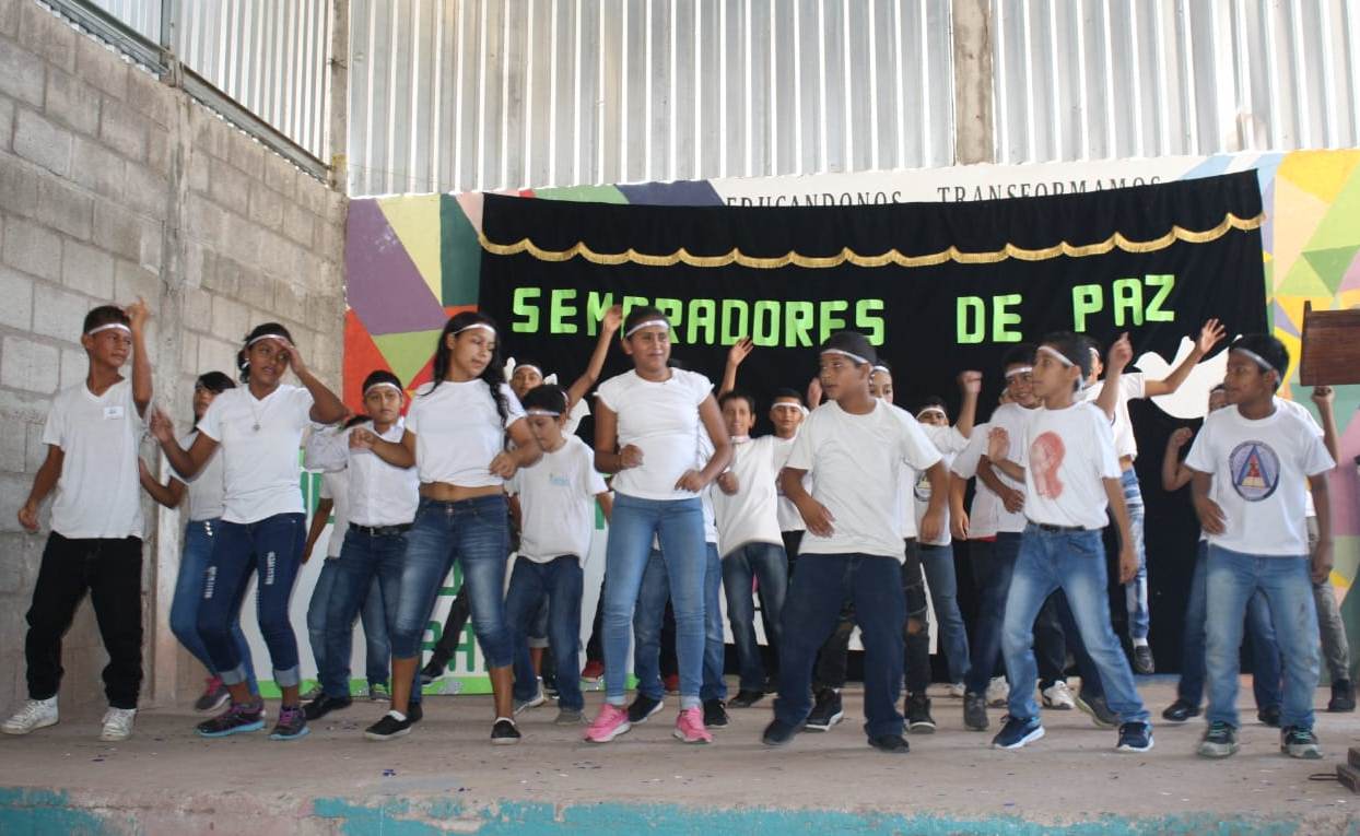 Caritas realiza lanzamiento del Movimiento de Niños y Niñas Sembradores de Paz en Comayagua