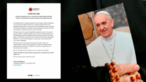 Comunicado de Cáritas Honduras ante el fallecimiento de su Santidad el Papa Francisco